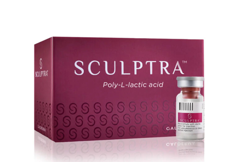 Bildet viser produktet Sculptra fra Galderma